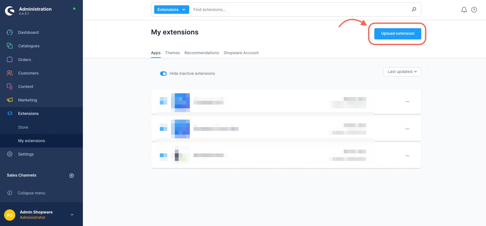 Shopware 6 Plugin Integration